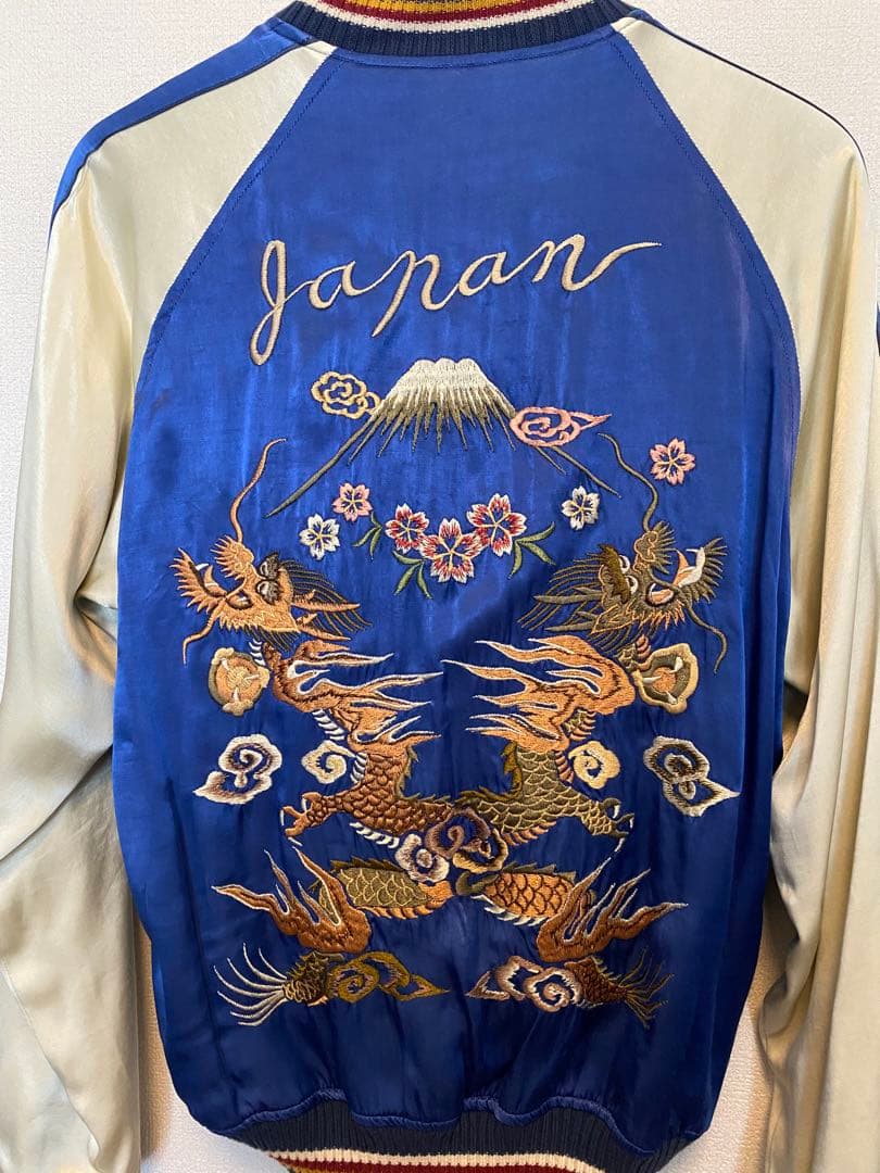 THE FLAT HEAD リバーシブルスカジャン