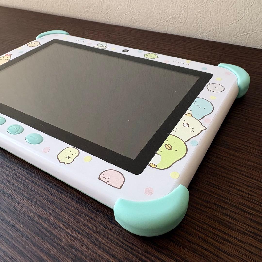 【美品】すみっコパッド 8インチ タブレット ブルー WiFi ピノチオ
