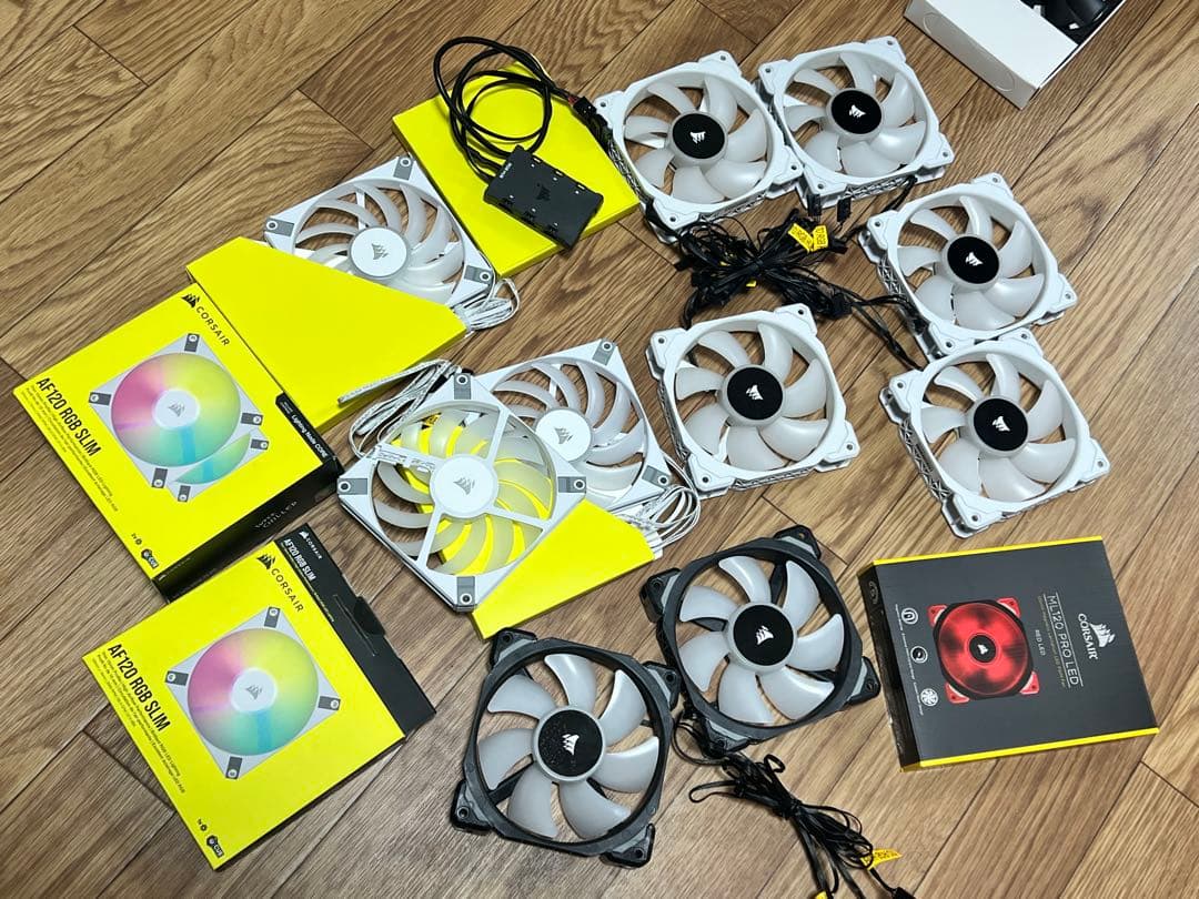 Corsair ファン 11個セット -ジャンク