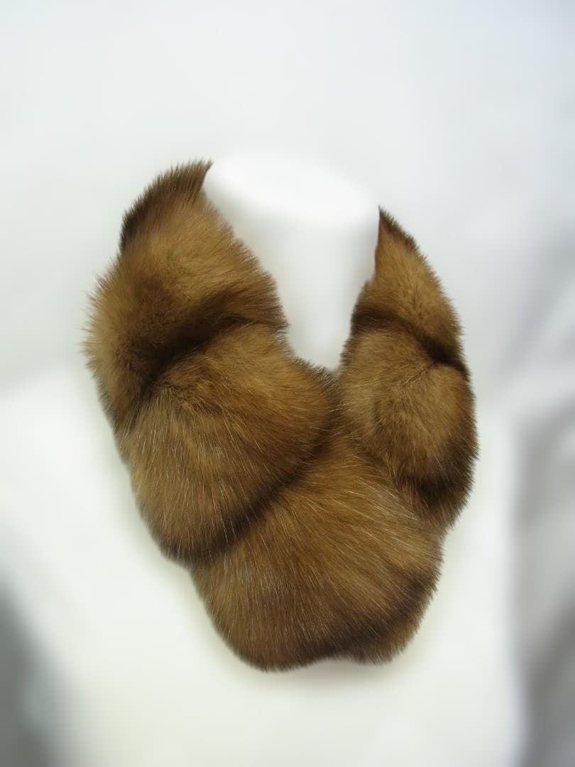 ◆ロシアンセーブルマフラー（新品）◆
