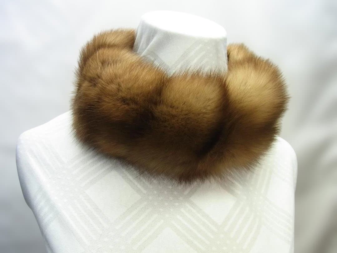 ◆ロシアンセーブルマフラー（新品）◆