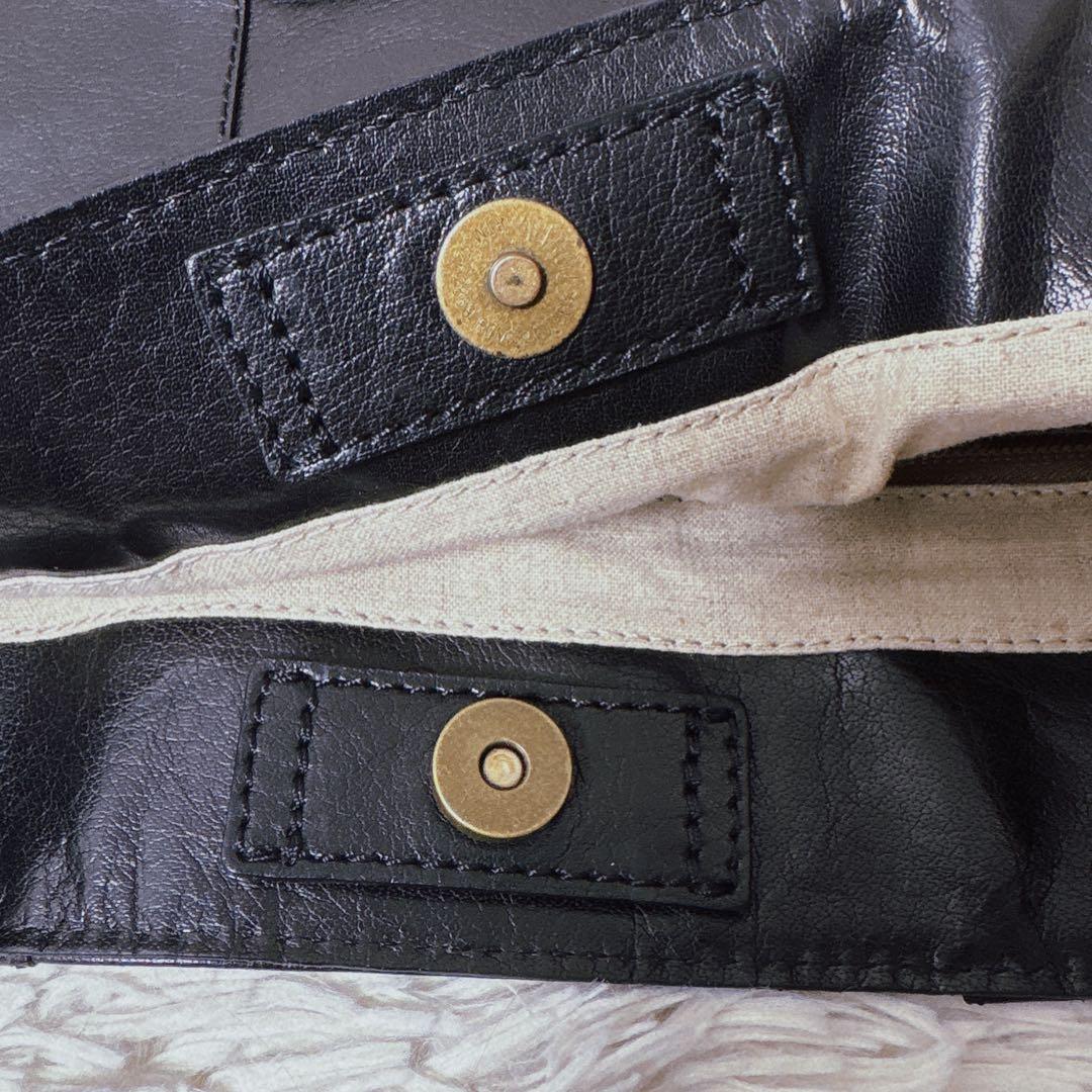 即日発送 美品 BEAU DESSIN ボーデッサン バッファローカーフ トート