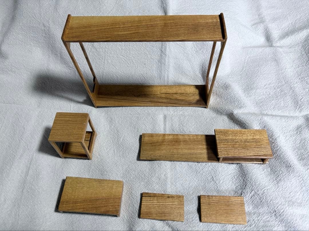 豆盆栽棚　豆盆栽卓　豆盆栽台　豆盆栽飾り　花台　フラワースタンド　飾り台　　現品