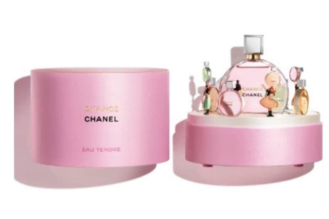 CHANEL CHANCE 香水ミュージックボックスセット ピンク