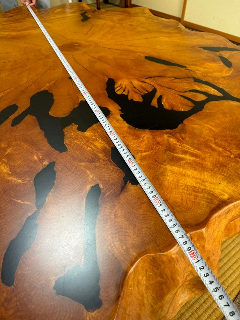 青森下北天然ひば　ローテーブル