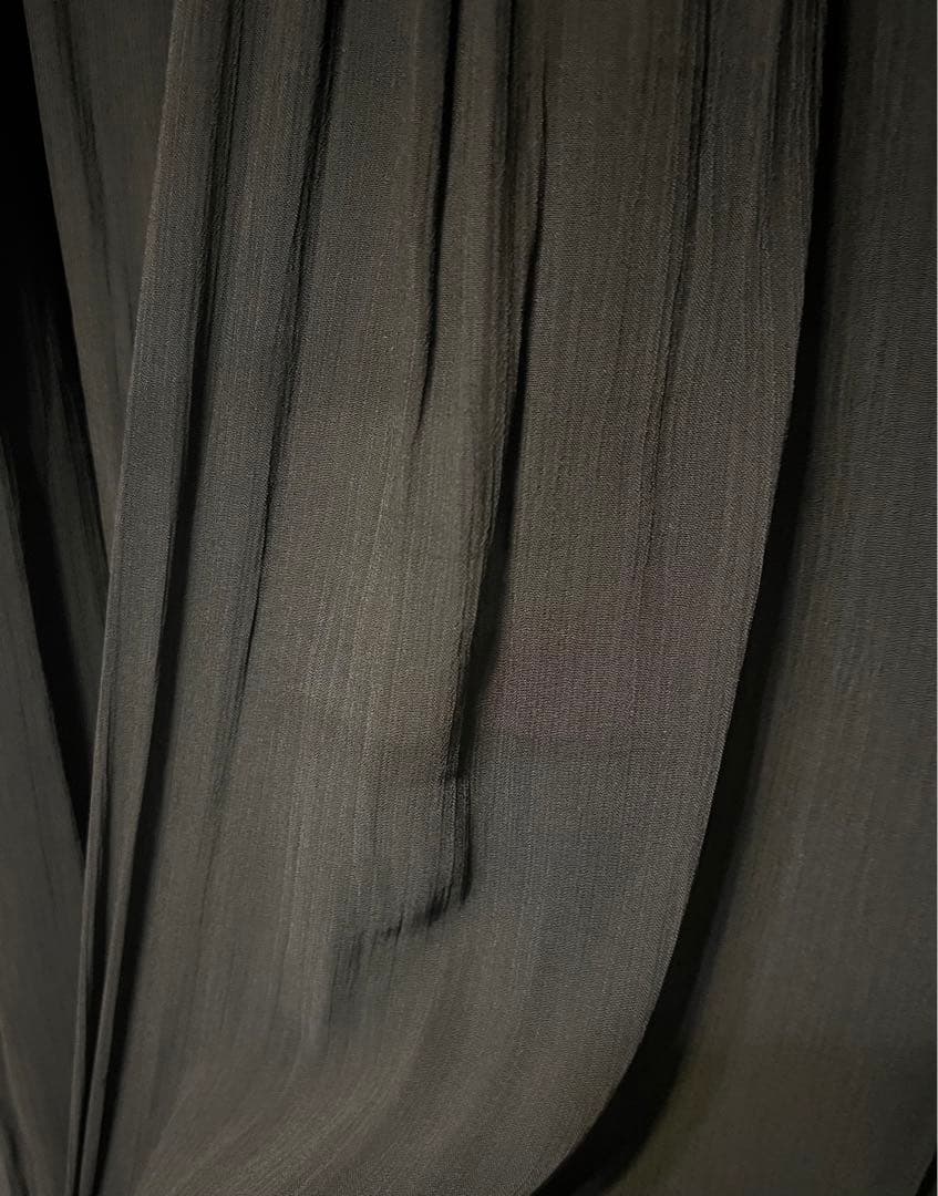 BEARDSLEY シワシフォンギャザーパンツ 黒 サイズ1 美品