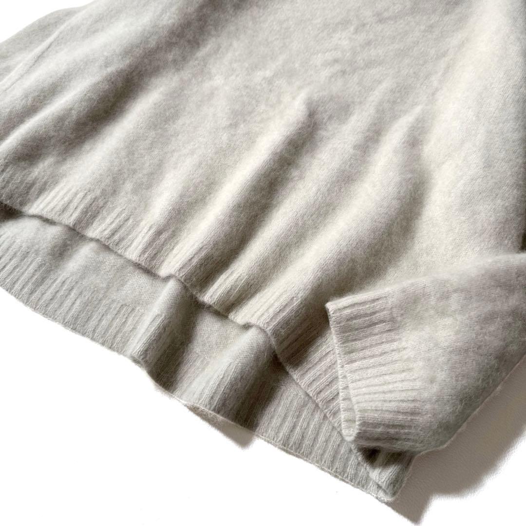 Plage ふわふわ2wayVネックニットプルオーバー　軽量 ニュアンスカラー