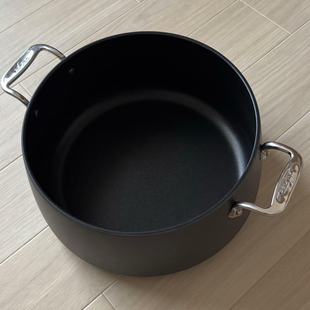 両手鍋 オールクラッド/All Clad 8QT 7.6リットル 蓋付き
