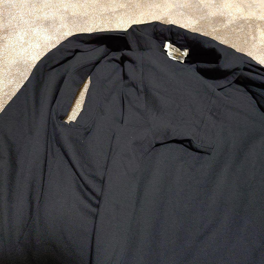 【美品】コムデギャルソン　半袖トップス　ベスト風　3重　　ブラウス