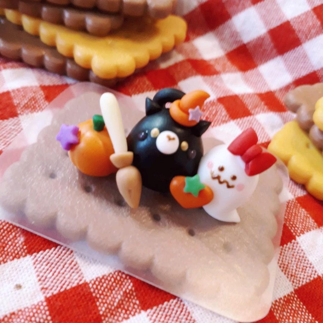 黒猫&オバケちゃん★ハロウィン