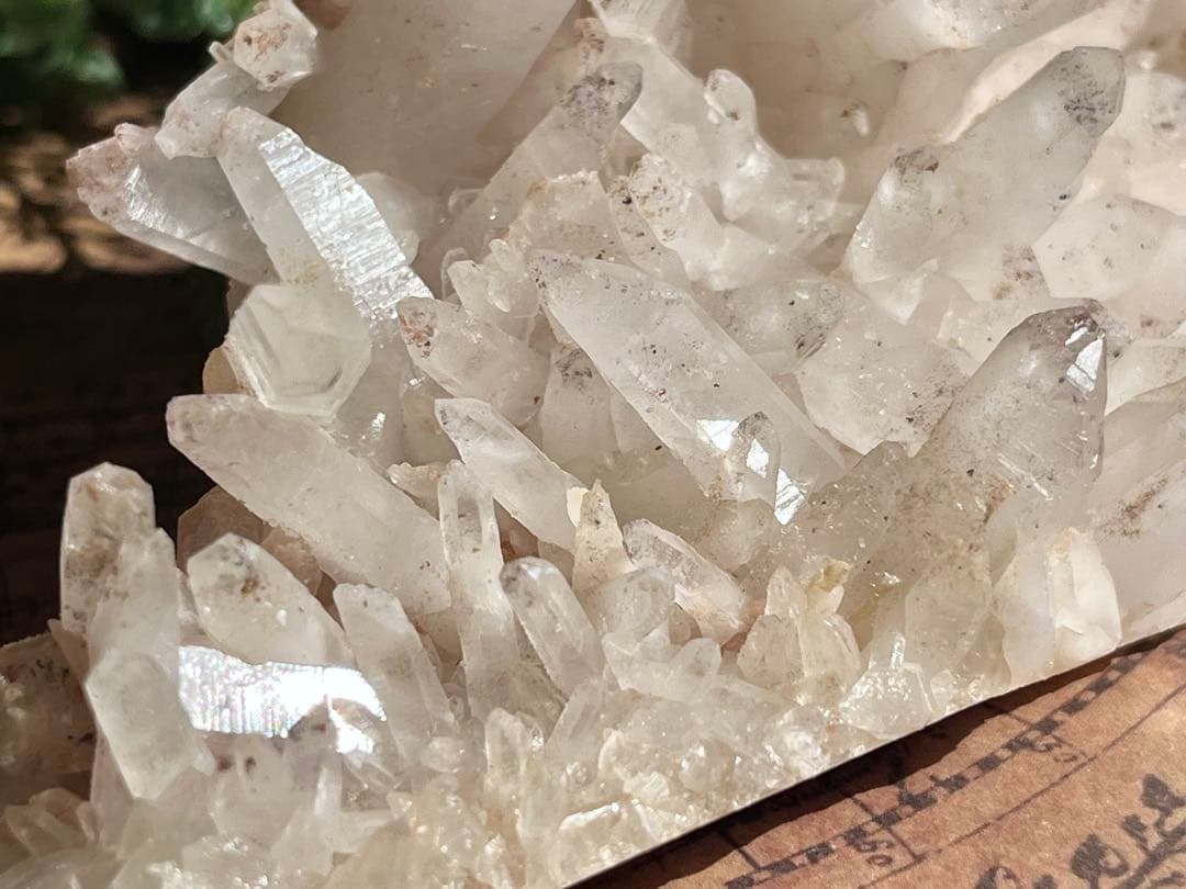 タントリックツイン　ヒマラヤ　マニカラン産　クリスタル　水晶 原石　クラスター