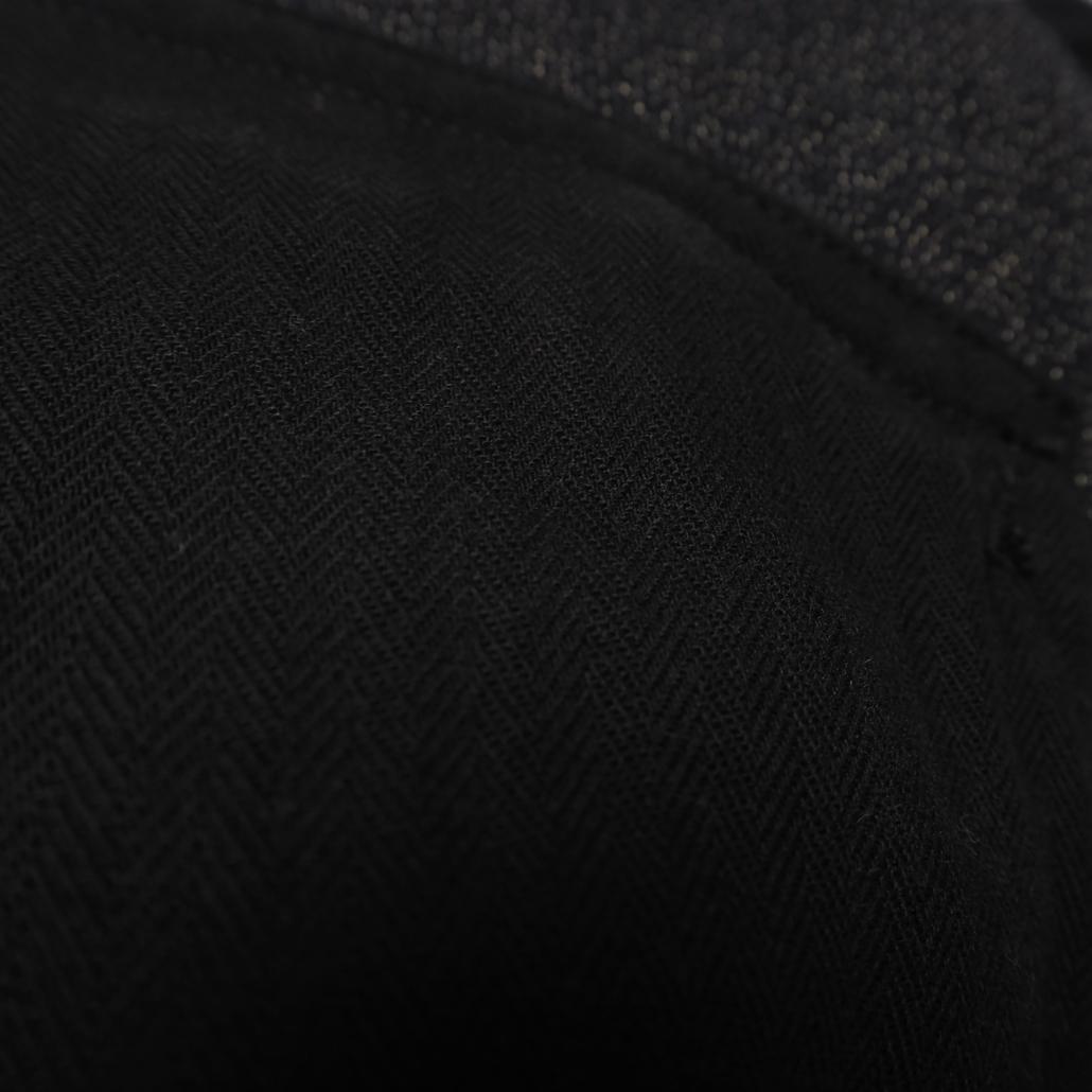 Langlitz Leathers ケブラーライディング ジャケット 黒S 短丈