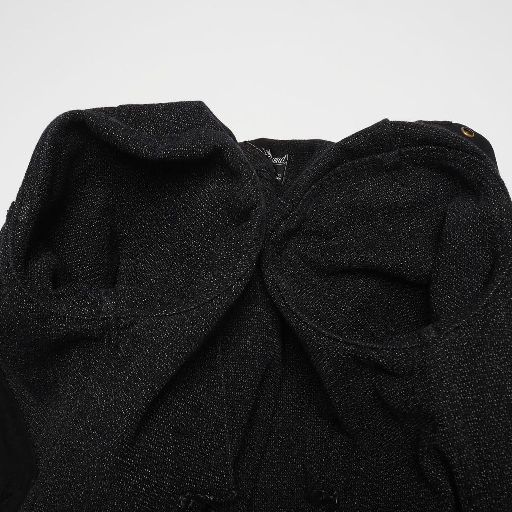 Langlitz Leathers ケブラーライディング ジャケット 黒S 短丈