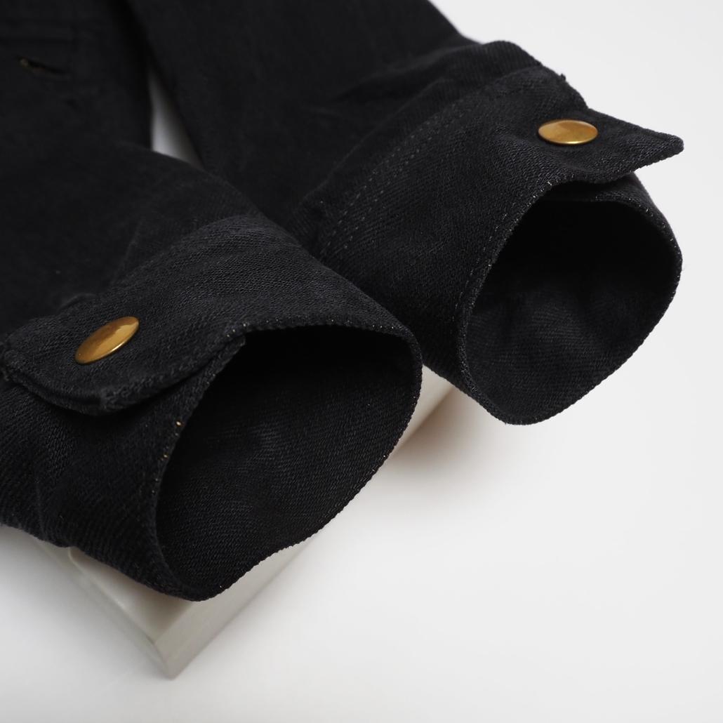 Langlitz Leathers ケブラーライディング ジャケット 黒S 短丈