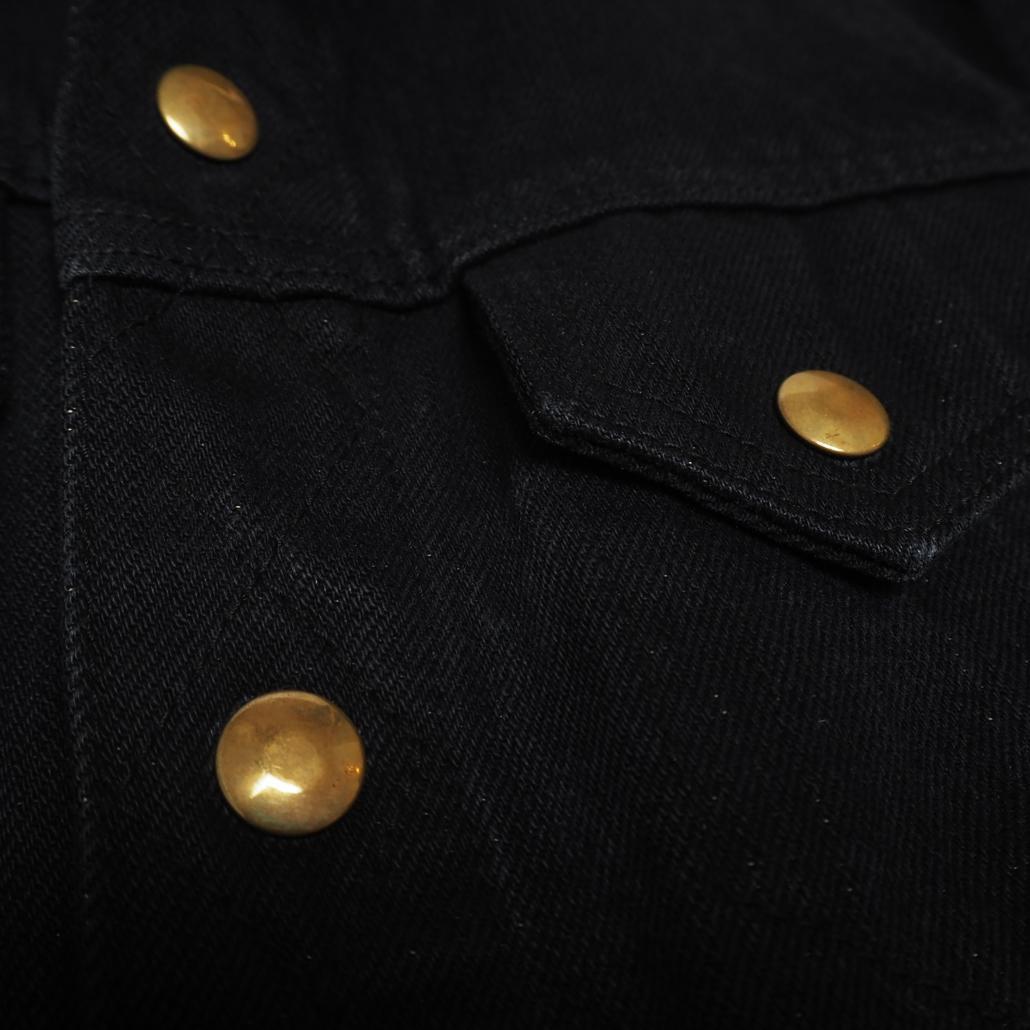 Langlitz Leathers ケブラーライディング ジャケット 黒S 短丈