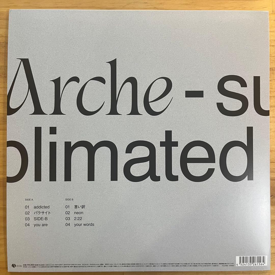 Arche sublimated 新品未使用 レコードの日2025