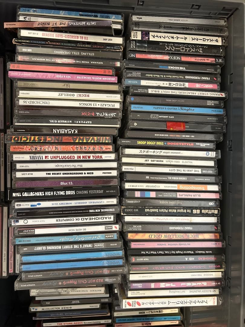 CD180枚ほど　Oasis, Blur, nirvana