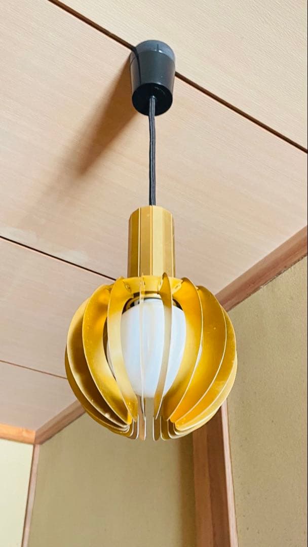 ヴィンテージ　モダンデザインのペンダントライト　天井照明　吊り下げ照明　松下電工