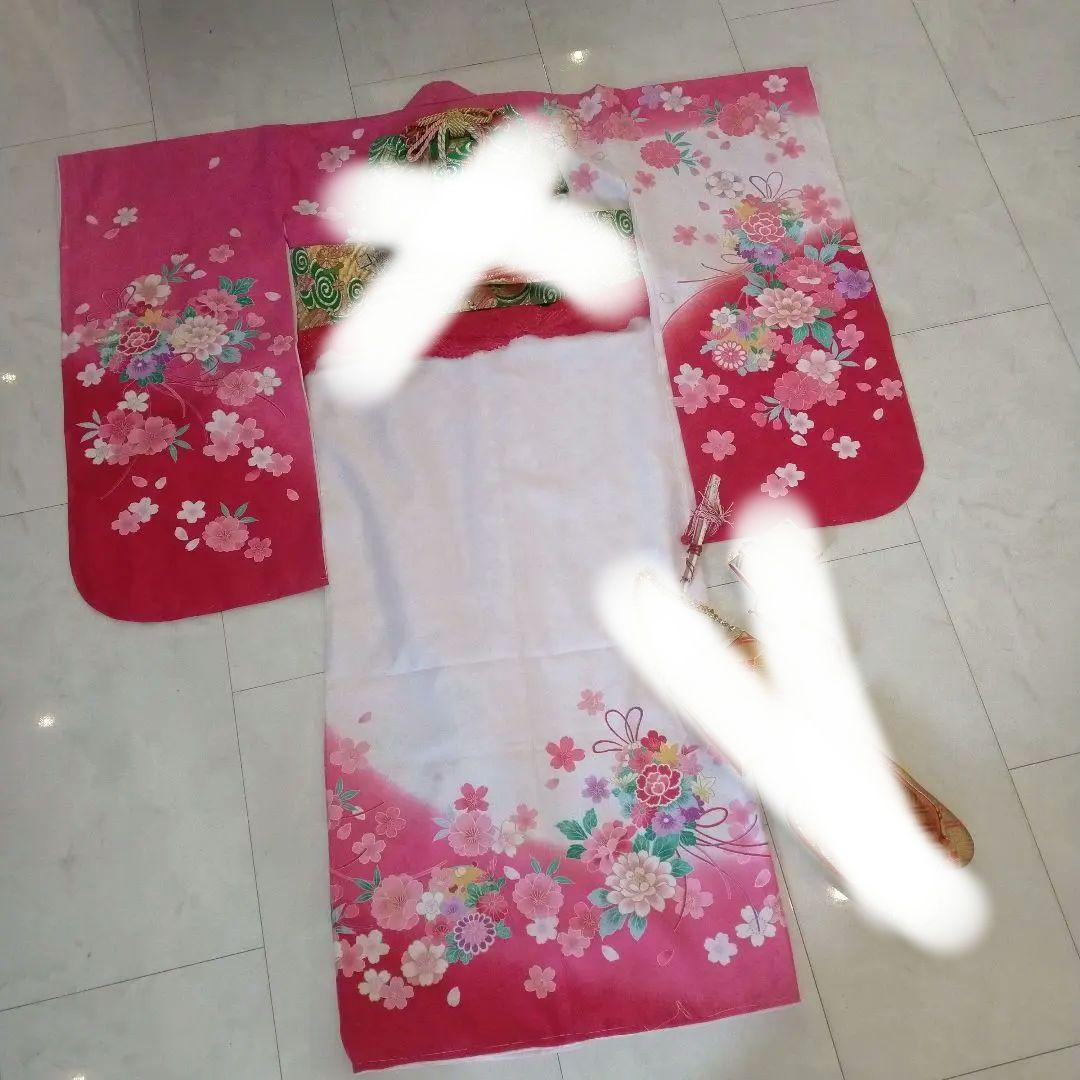 七五三　7歳　女の子　草履20cm