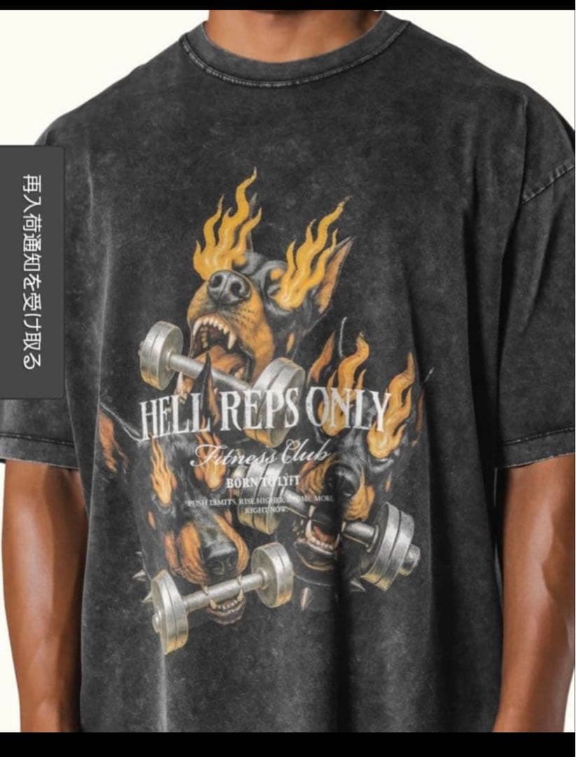 【完売品】リフト LÝFT LYFT ドーベルマン Tシャツ L