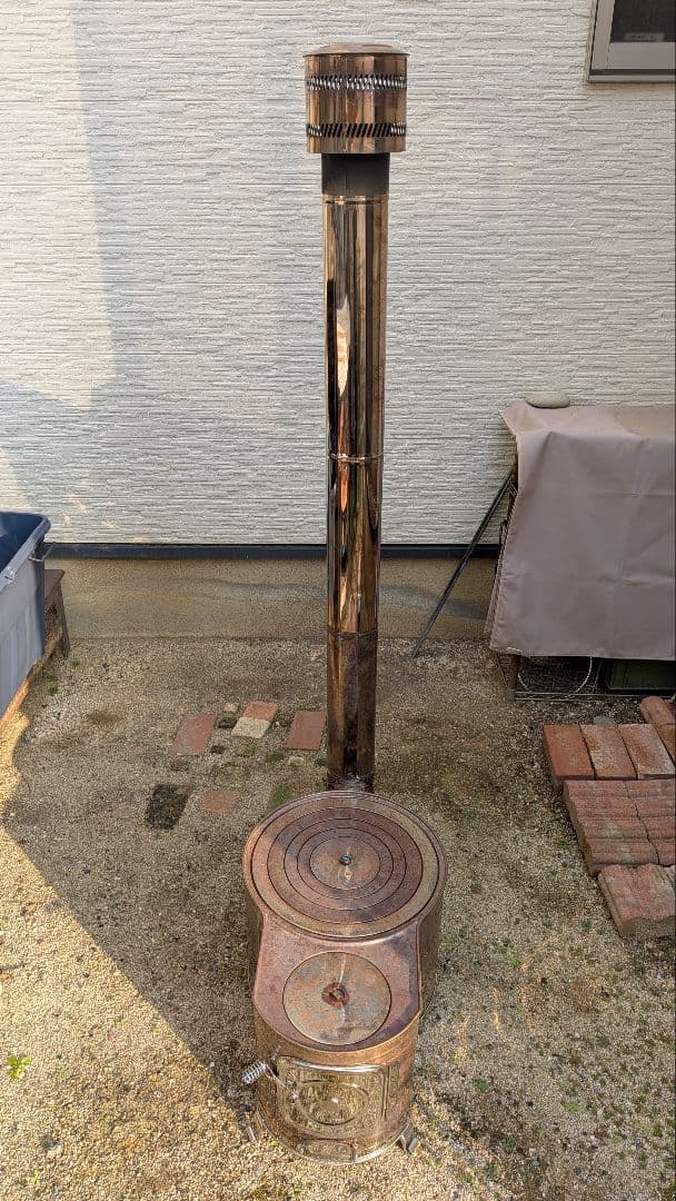 m*i様 ホンマ製作所 薪ストーブ ステンレス時計1型 2回使用の美品