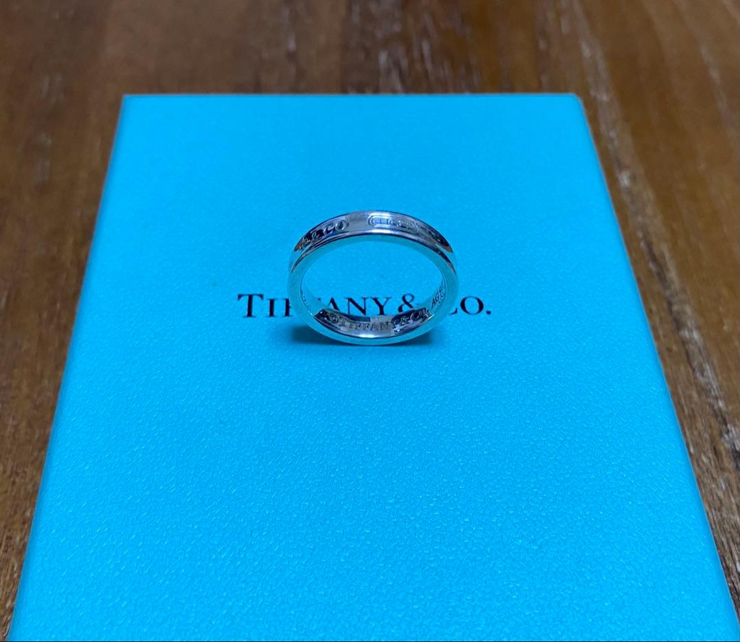 TIFFANY&Co. ティファニー ナローリング シルバー 1837 13号