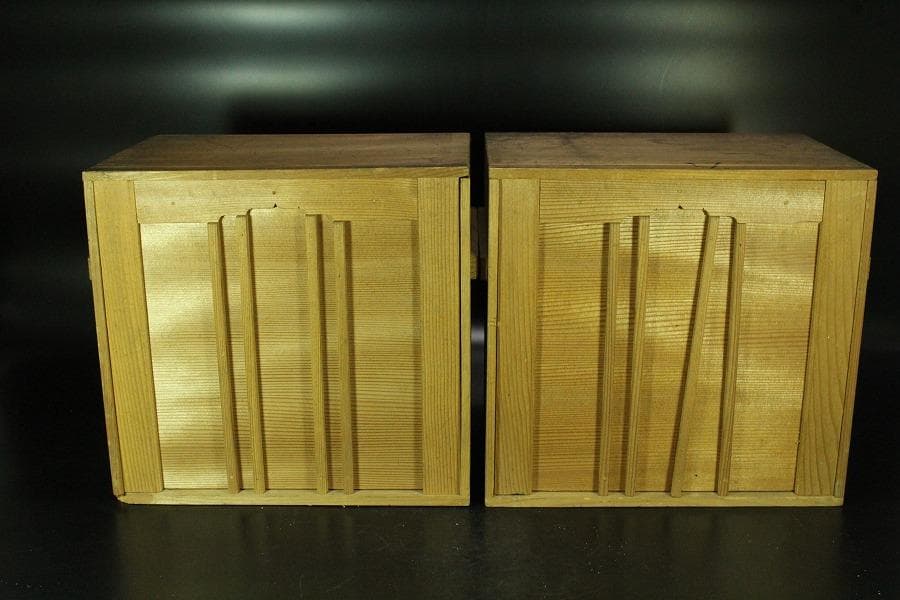 京都 丸屋 大木平蔵 丸平 雛人形 一対 男雛女雛 共箱(K-A643)