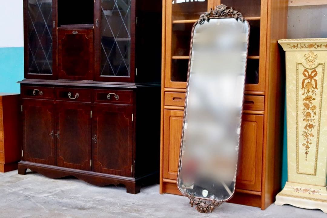 GMIH31○壁掛けミラー ウォールミラー 鏡 姿見 ミラー アンティーク