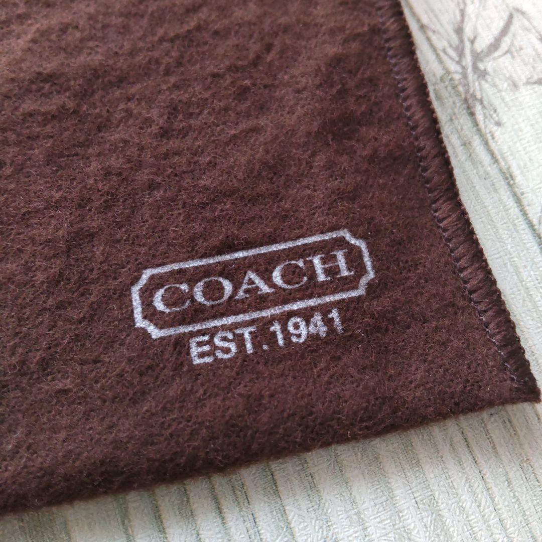 COACH ブラウンレザーブレスレット 本革