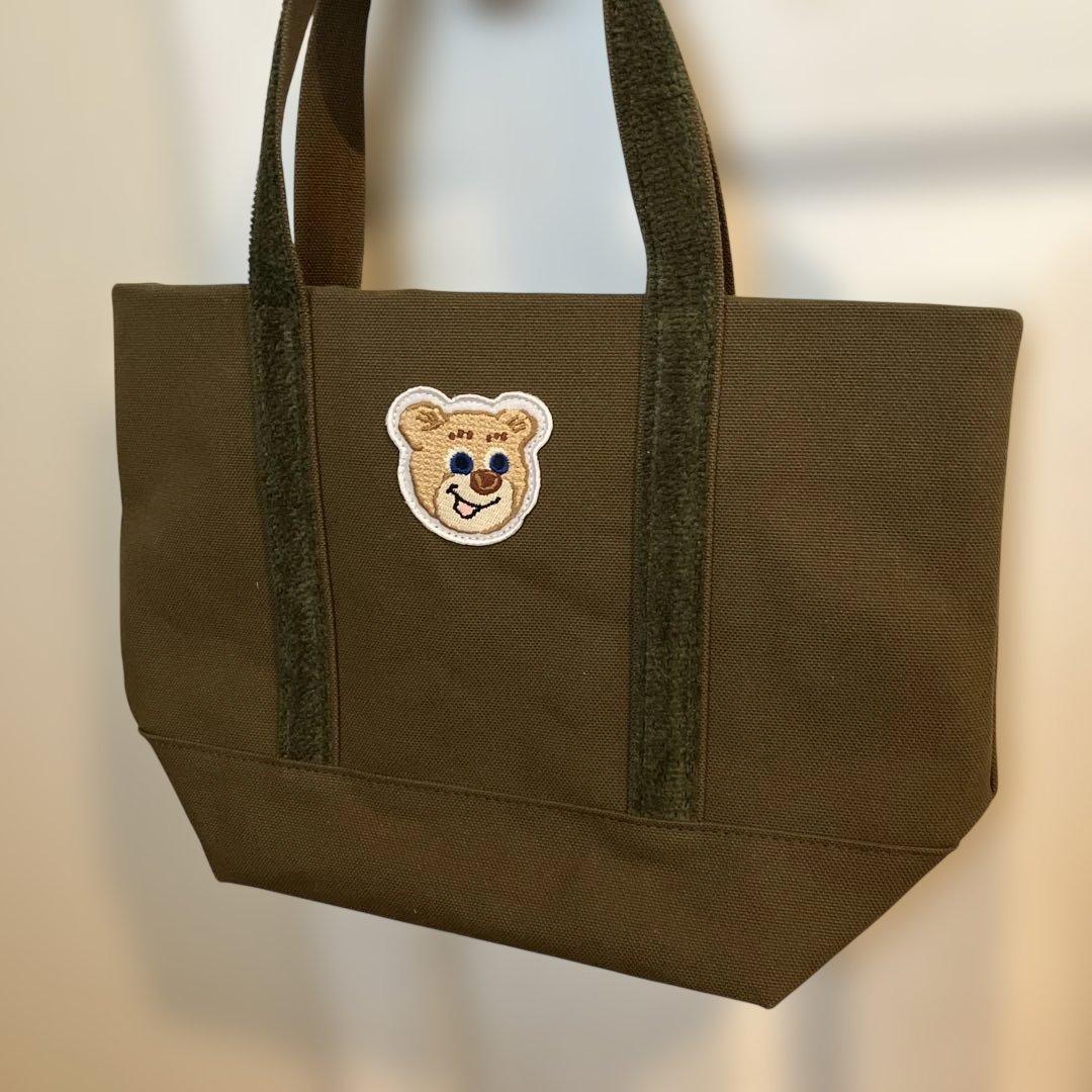 フェイラー　トート　テディ　ダークグリーン　オリーブ　未使用　完売品