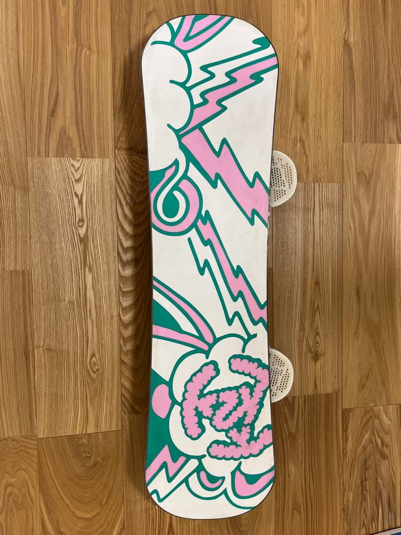 k2 キッズ　スノーボード板　ビンディング　2点セット　ケース付き　90