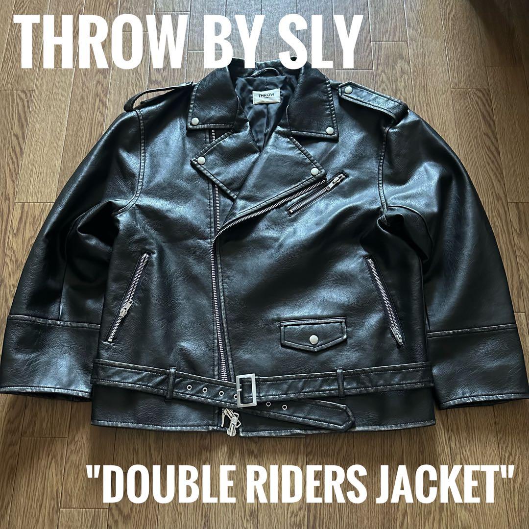 ジャケット・アウター THROW by sly double riders jacket