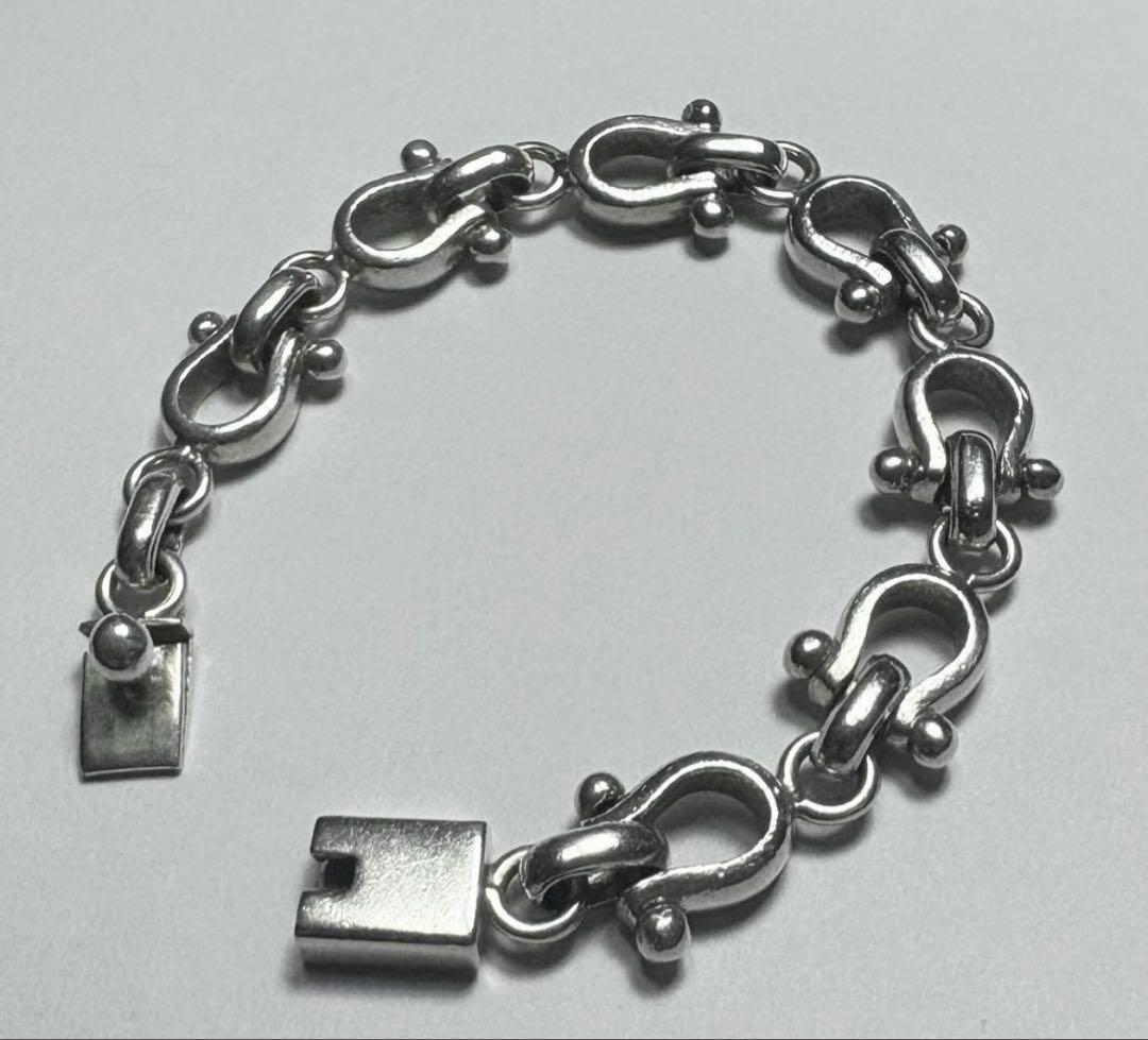 値下げMexican Vintage Horsebit Bracelet 925