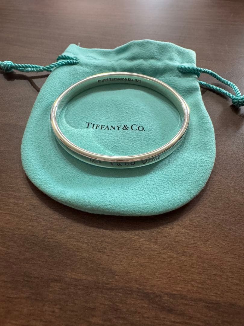 Tiffany & Co. 1837 バングル ナロー 'シルバー'