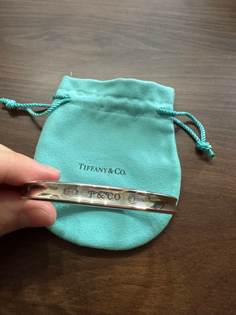 Tiffany & Co. 1837 バングル ナロー 'シルバー'
