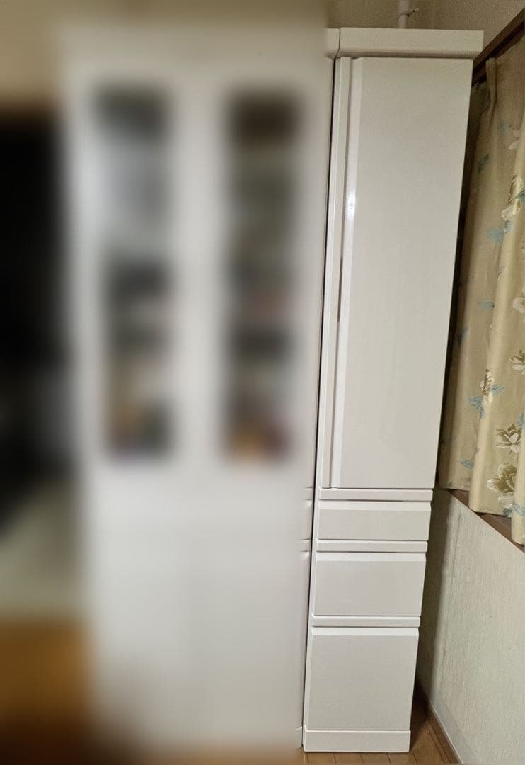 タカバンド✳️美品✳️大川家具　食器棚　キッチンストッカー　隙間　幅30cm