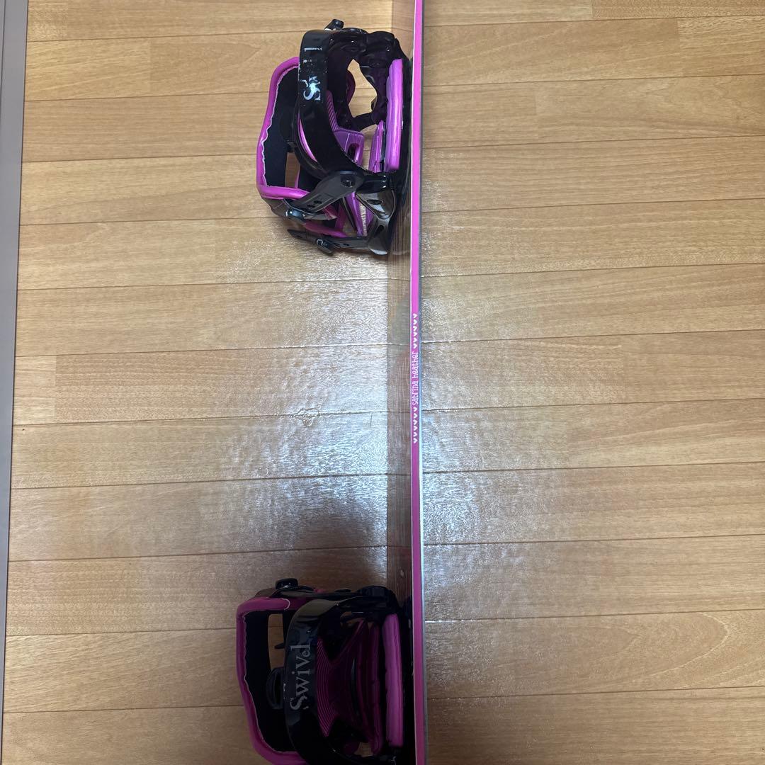 SABRINA swivel スノーボード 板ビンディングセット