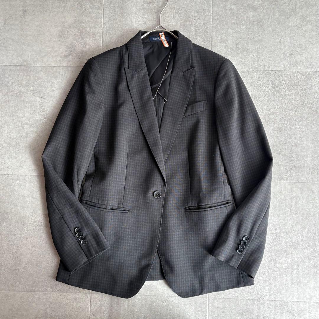 美品✨ NEWYORKER CERRUTI チェック パンツスーツ ブラック 9