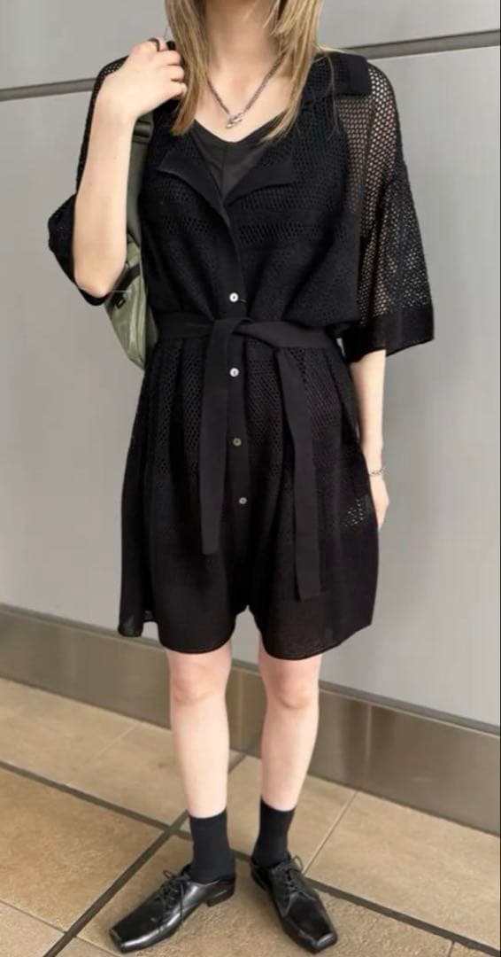 サロペット・オーバーオール・オールインワン Ameri 2WAY KNIT ROMPERS SHIRT