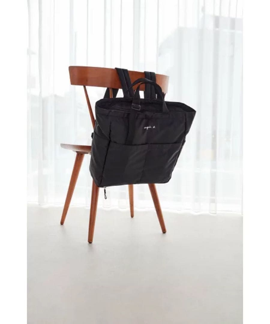 agnès b. ペアレンツバッグ/マザーズバッグ おむつ替えシート付き