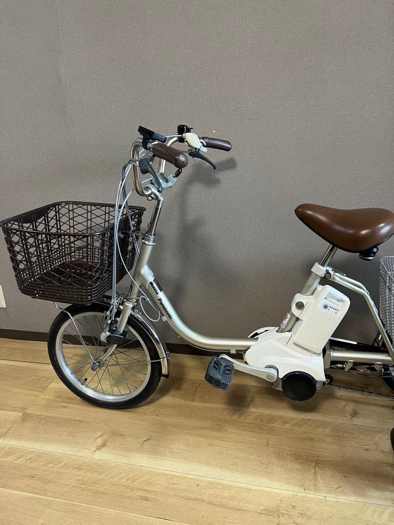 美品 パナソニック電動自転車、バッテリー16.0Ah