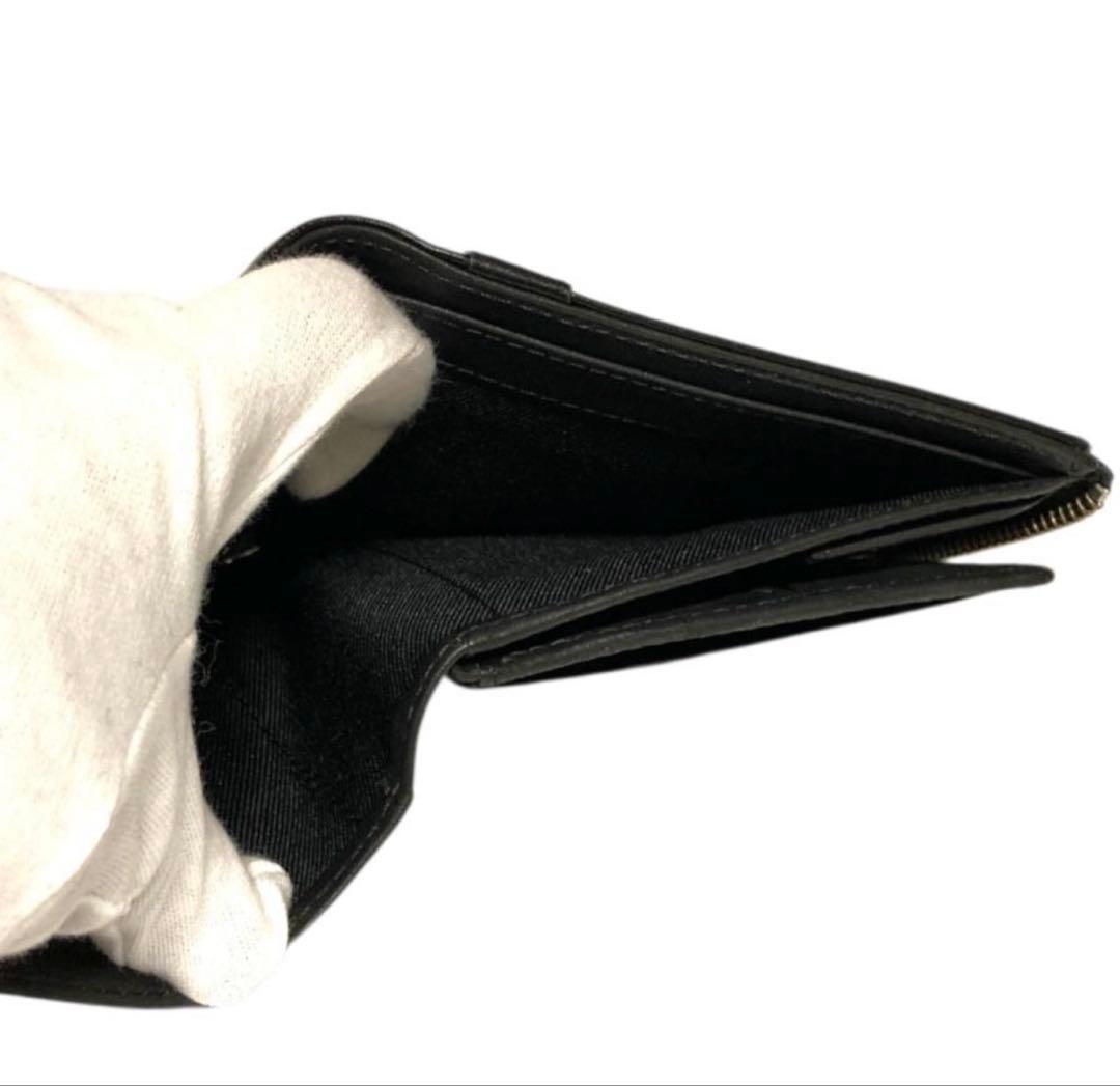 フェンダー FENDER 二つ折り財布 L字ファスナーブラック