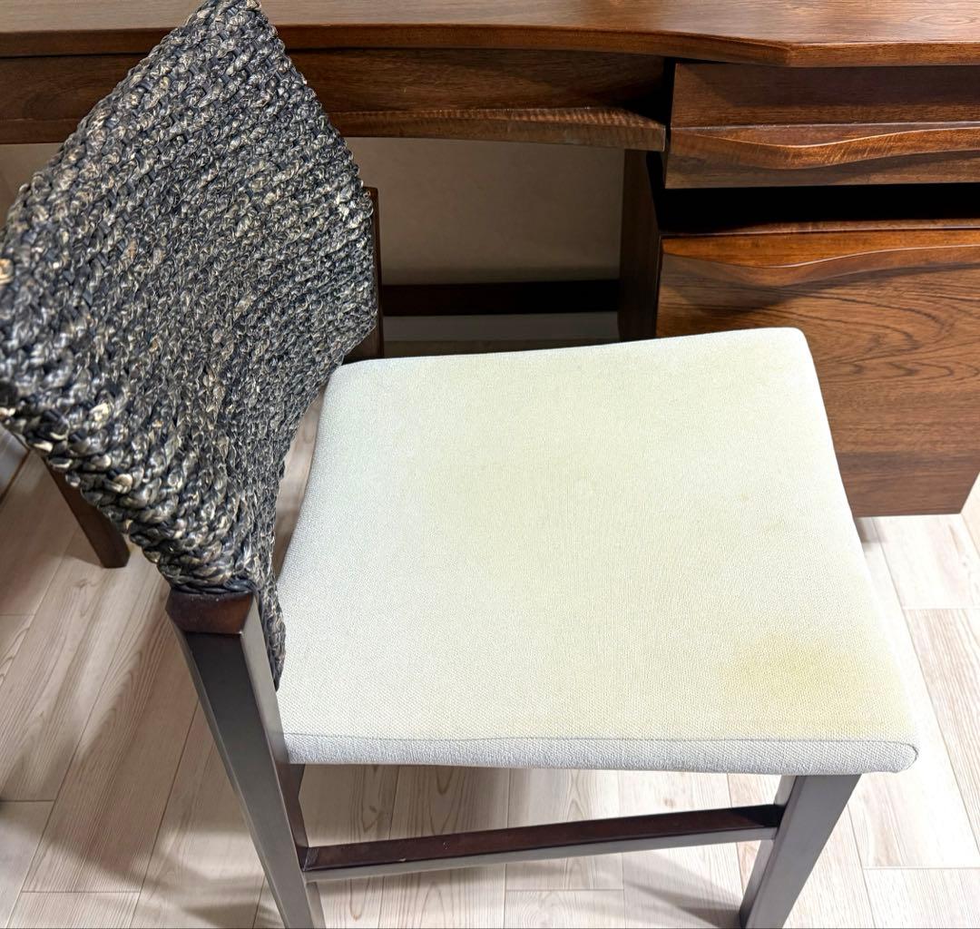 【美品】a-flat ダイニングチェア（ヒヤシンス） グレー 1脚