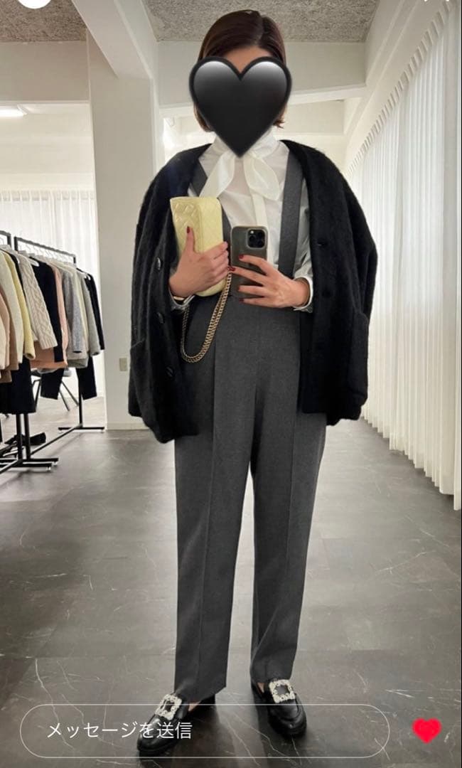 【新品未使用】OHGA サロペット M