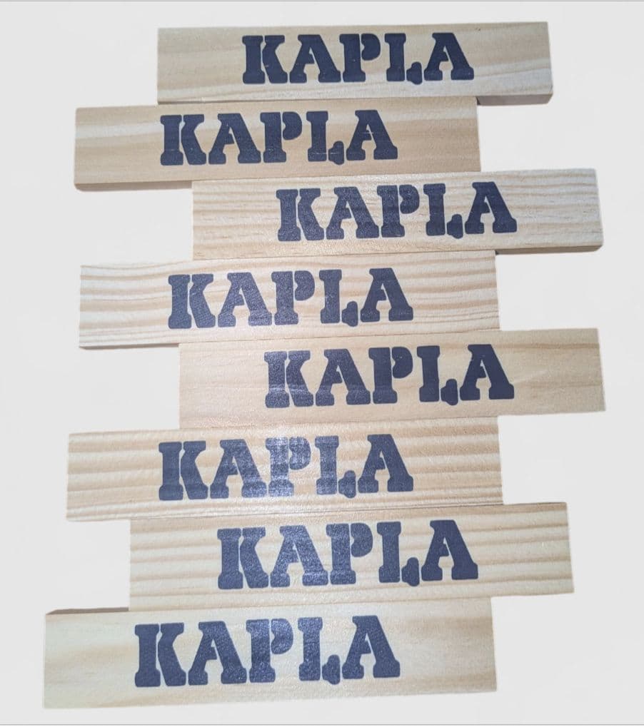 【美品】KAPLA1000ピース（995ピースのみ） 知育玩具 キャスター付き