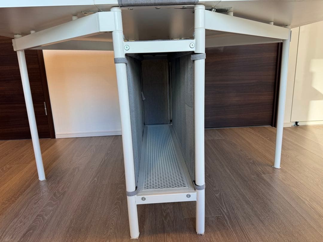 IKEA ゲートレッグテーブル　カルヘル　収納付き　ダイニングテーブル