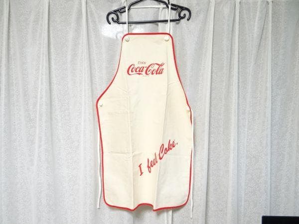 新品 80年代 ビンテージ コカコーラ I feel Coke エプロン 当時物