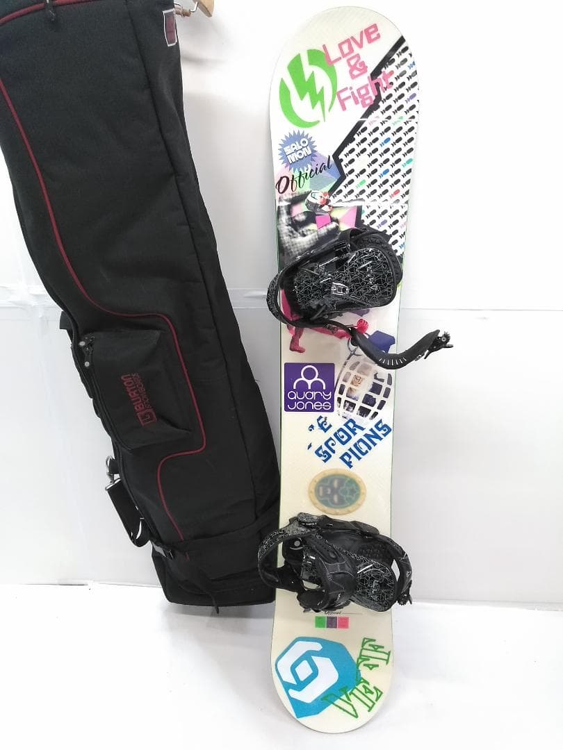 サロモン official 158cm 3点セット スノーボードセットケース付△