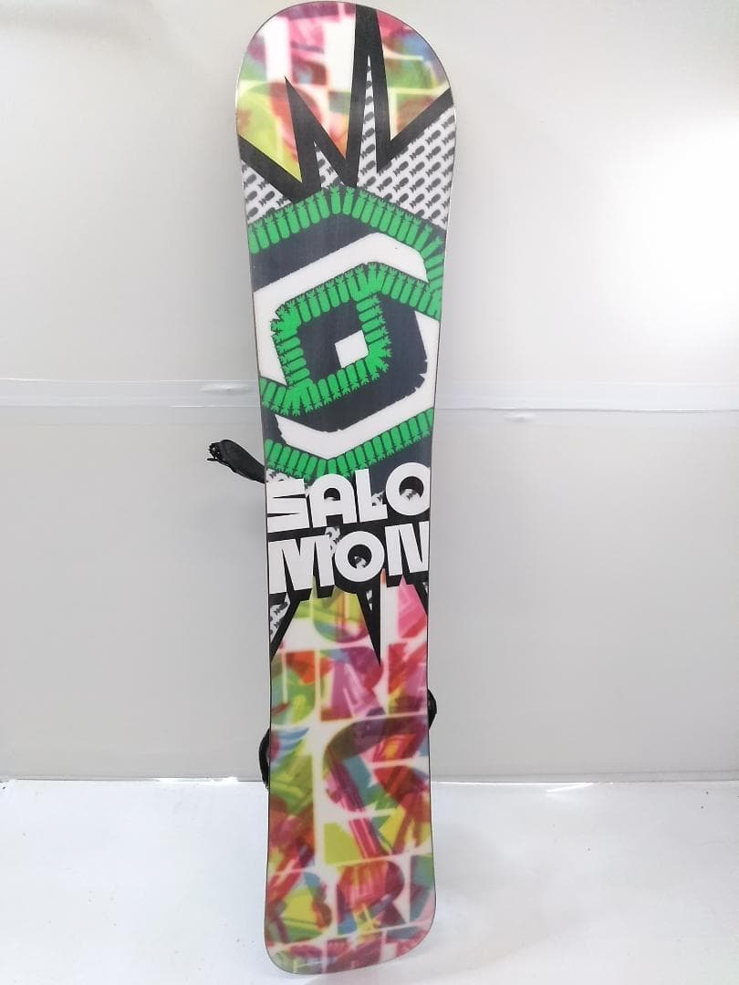 サロモン official 158cm 3点セット スノーボードセットケース付△