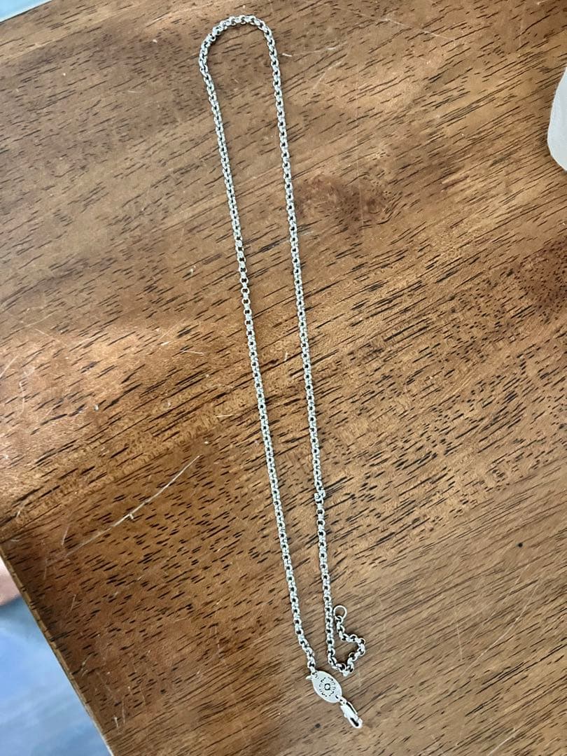 シルバー925クロスネックレス